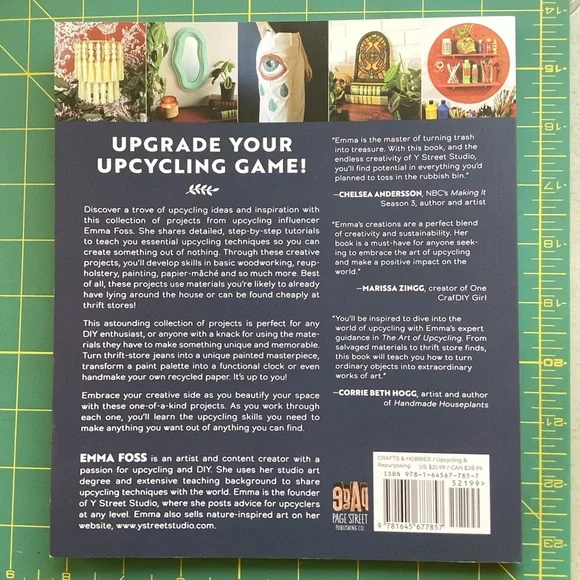 The Art Of Upcycling DIY Book Repurpose Upcycle Handmade Bohemian Art Craft - Picture 2 of 3